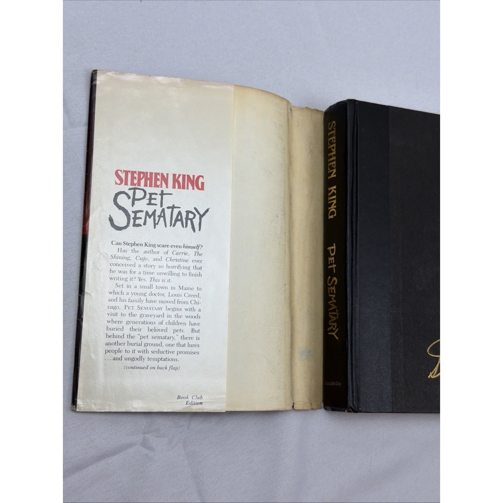 Pet Sematary by Stephen King; Gutter Code N47 BCE - Picture 10 of 16